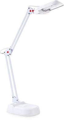 Camelion KD-017A C01 светильник настольный 11W 2G7 металл/пластик белый, база+струбцина (арт. 16329)
