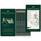Набор карандашей ч/г Faber-Castell "Castell 9000 Art Set", 12шт., 2H-8B, заточен., метал. кор. (арт. 285935)