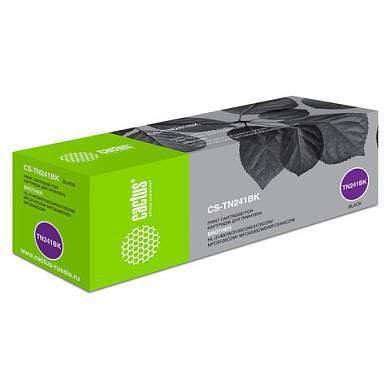 Картридж лазерный CACTUS (CS-TN241BK) для BROTHER HL-3140CW/DCP-9020CDW, черный, ресурс 1400 стр. (арт. 362699)