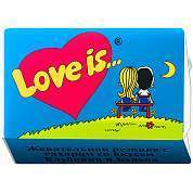 Жевательная резинка Love is..., банан-клубника (арт. 255813)