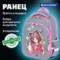 Ранец BRAUBERG QUADRO, 3 отделения, с брелком, "Anime friends", 37х28х18 см, 272022 (арт. 272022)