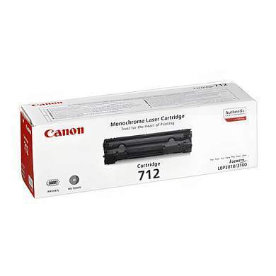 Картридж лазерный CANON (712) LBP-3010/3100 и другие, оригинальный, ресурс 1500 стр., 1870B002 (арт. 360553)