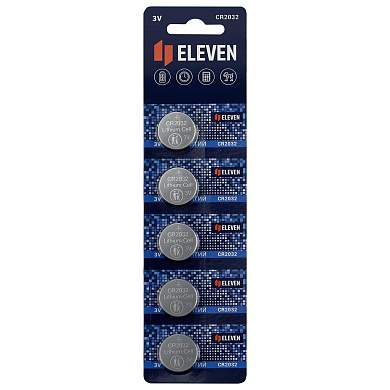 Батарейка Eleven CR2032 литиевая, BC5 (арт. 376040)