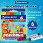 Восковые мелки утолщенные BRAUBERG, НАБОР 6 цветов, на масляной основе, яркие цвета, 222969 (арт. 222969)