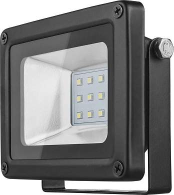 ОНЛАЙТ прожектор светодиодн. 10W(800lm) SMD 4000K 4K OFL-10-4K-BL-IP65-LED 71656 (арт. 509386)