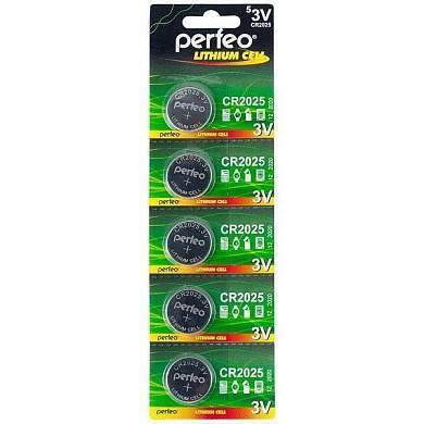 Элемент питания Perfeo Lithium Cell Cr2025 Bl5 (арт. 564137)