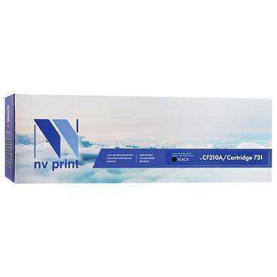 Картридж лазерный NV PRINT (NV-CF210A/731Bk) для HP M251nw/M276nw/CANON LBP-7110Cw, черный, ресурс 1600 страниц (арт. 363402)