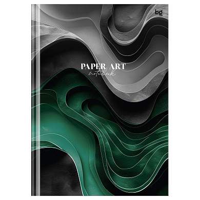 Бизнес-блокнот А5, 80л., евроформат, BG "Paper art", матовая ламинация (арт. 379067)