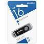 Память Smart Buy "Twist" 16GB, USB 2.0 Flash Drive, черный (арт. 350470)