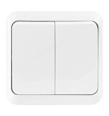 Smartbuy Юпитер выкл. ОУ  2 кл. бел. SBE-03w-10-SW2-0 (арт. 653125)