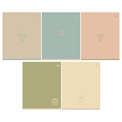 Тетрадь 48л., А5, клетка BG "Nature", soft-touch ламинация (арт. 360772)