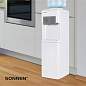 Кулер для воды SONNEN FSC-02AC, напольный, НАГРЕВ/ОХЛАЖДЕНИЕ КОМПРЕССОР, шкаф, 2 крана, белый, 455420 (арт. 455420)