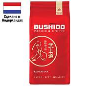 Кофе молотый BUSHIDO "Red Katana" 227 г, арабика 100%, НИДЕРЛАНДЫ, BU22712002 (арт. 622503)