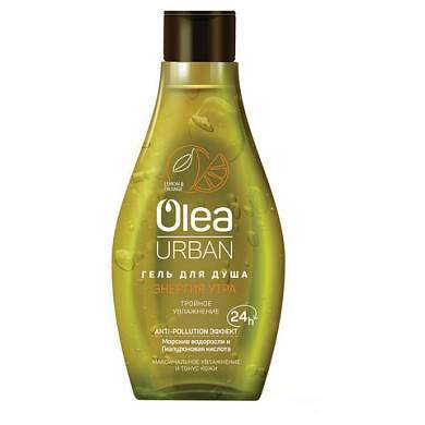 Гель для душа 300 мл, OLEA URBAN "Энергия утра", тройное увлажнение, 9645 (арт. 702011)