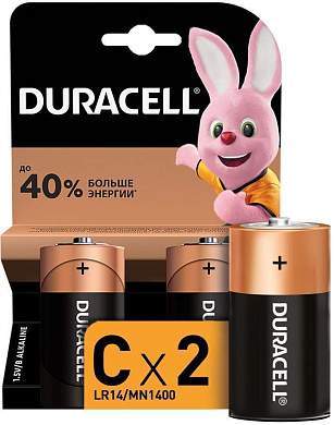 Элемент питания Duracell LR14/343 BL2 (арт. 15563)