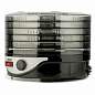 Сушилка для овощей CENTEK CT-1658, объём 4 л, 270 Вт, 5 поддонов, механическое управление, черная (арт. 457606)