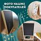Доска-мольберт двусторонняя для мела и магнитно-маркерная 460х540 мм, черная/белая, РОССИЯ, ПИФАГОР, 236164 (арт. 236164)