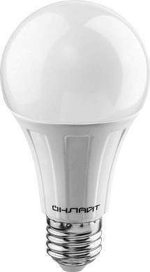 ОНЛАЙТ ЛОН A60 E27 20W(1800lm) 4000K 4K 124x60 OLL-A60-20-230-4K-E27 61158 (арт. 627906)