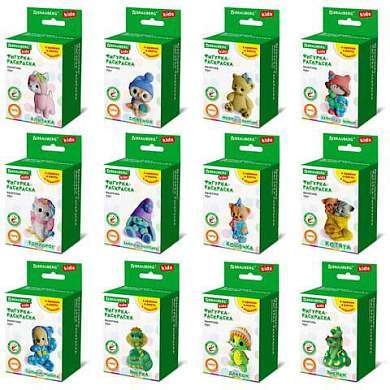 ФИГУРКА ИЗ ГИПСА с красками и кистью для росписи, ассорти, BRAUBERG KIDS, 665203 (арт. 665203)
