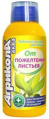 АГРИКОЛА Аква 250мл. (от пожелтения листьев) удобрение, флакон 04-447 (арт. 522144)