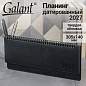 Планинг датированный 2027, 305х140 мм, GALANT "Ritter", под кожу, черный, 118208 (арт. 118208)