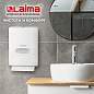 Полотенца бумажные 190 шт., LAIMA (Система H2) UNIVERSAL WHITE, 1-слойные, белые, КОМПЛЕКТ 21 пачка, 22,5х20,5 см, Z-сложения, 112517 (арт. 112517)