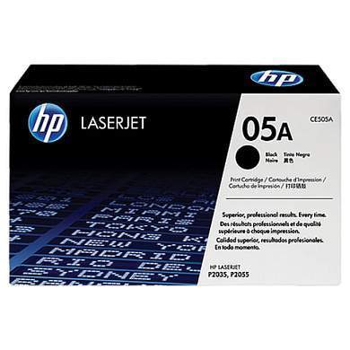Картридж лазерный HP (CE505A) LaserJet P2035/P2055 и другие, №05А, оригинальный, ресурс 2300 стр. (арт. 360559)