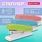 Степлер №24/6, 26/6 BRAUBERG "STYLE", до 25 листов, ассорти, 272748 (арт. 272748)