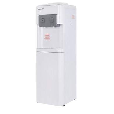 Кулер для воды SONNEN FSC-02AC, напольный, НАГРЕВ/ОХЛАЖДЕНИЕ КОМПРЕССОР, шкаф, 2 крана, белый, 455420 (арт. 455420)