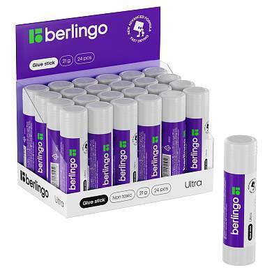 Клей-карандаш Berlingo "Ultra", 21г, ПВП (арт. 104281)