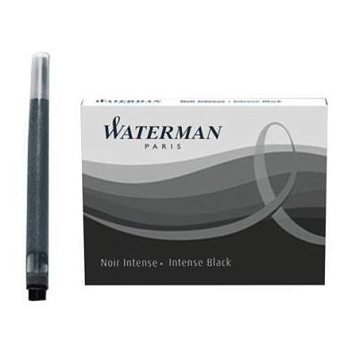 Картриджи чернильные WATERMAN, комплект 8 штук, черные, S0110850 (арт. 141979)