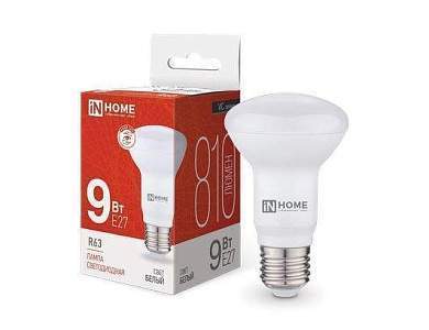 ASD/InHome VC R63 E27 9W(810lm) 4000K 4K 102x63 (без пульсации) 4325 (арт. 702873)