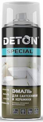 Эмаль аэрозоль 520мл для ванн и керамики БЕЛАЯ арт.DTN-A07300 Deton Special (арт. 717351)