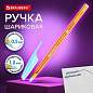 Ручка шариковая BRAUBERG X-30 ORANGE, СИНЯЯ, пишущий узел 1 мм, линия письма 0,5 мм, 144333 (арт. 144333)