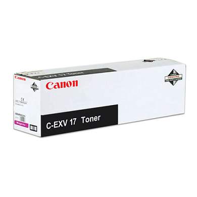 Тонер CANON (C-EXV17M) iR4080/4580/5185, пурпурный, оригинальный, ресурс 30000 стр., 0260b002 (арт. 320723)