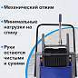 Тележка уборочная BRABIX, 2 съемных ведра 17 л, механический отжим, пластиковый каркас, 606660 (арт. 606660)