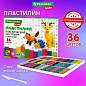 Пластилин классический BRAUBERG KIDS, 36 цветов, 720 г, стек, ВЫСШЕЕ КАЧЕСТВО, 106438 (арт. 106438)