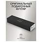 Ручка-роллер Parker "IM Brushed Metal GT" черная, 0,8мм, подарочная упаковка (арт. 246628)