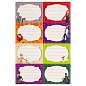 Набор бумажных наклеек для маркировки школьных принадлежностей "Волшебник изумрудного города", 140*210, 24 наклейки, европодвес (арт. 377775)
