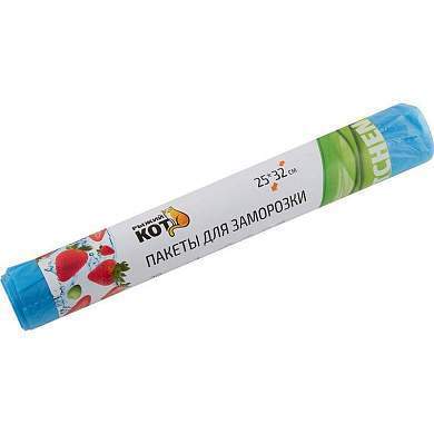 Пакеты для заморозки 25*32см, 30шт/рул, 310983 Рыжий Кот (арт. 759654)