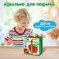 Сортер-рыбалка магнитный деревянный развивающий "Яблоко", BRAUBERG KIDS, 665244 (арт. 665244)