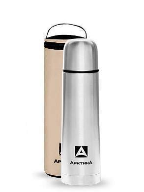 Термос Арктика 101-500А, Узк. Горло, 0,5Л, Чехол, Нерж. Сталь (арт. 498670)