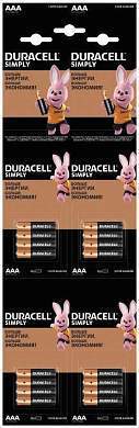 Элемент питания Duracell LR03/286 BL16 (отрывная лента-блистер 4*4) (арт. 722297)