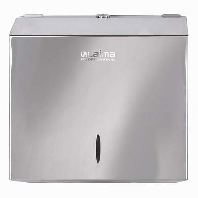 Диспенсер для полотенец LAIMA PROFESSIONAL INOX, (Система H3) V-сложения, нержавеющая сталь, зеркальный, 605697 (арт. 605697)