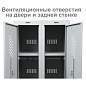 Шкаф металлический для одежды BRABIX "LK 21-60", УСИЛЕННЫЙ, 2 секции, 1830х600х500 мм, 32 кг, 291126, S230BR402502 (арт. 291126)