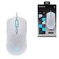 Мышь проводная DEFENDER Arga GM-049, 1200/1800/2400/3600 dpi, 5 кнопок + 1 колесо-кнопка, белый, 52048 (арт. 514425)