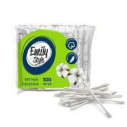 Ватные палочки пакет 100шт Emily Style (арт. 829198)