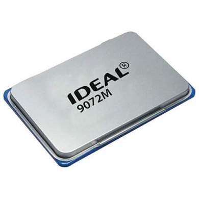 Штемпельная подушка TRODAT IDEAL, 110х70 мм, металлический корпус, синяя, 9072Мс, 190089 (арт. 229576)