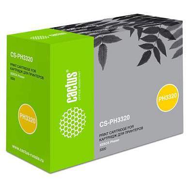 Картридж лазерный CACTUS (CS-PH3320) для XEROX Phaser 3320, ресурс 5000 стр. (арт. 362563)
