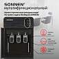 Кулер для воды SONNEN FSE-03Bi напольный, нагрев/охлаждение, НИЖНЯЯ ЗАГРУЗКА, 3 крана, графит, 455744 (арт. 455744)